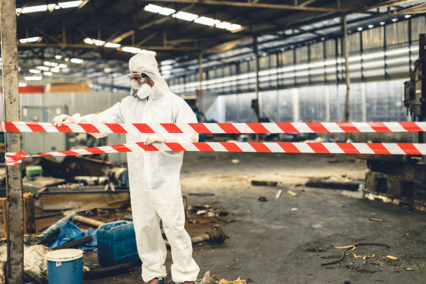 Professional Odor Removal technician working in Searchlight, NV